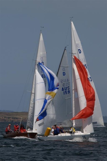 Gusty winds caused havoc in Race 6. - Prince Philip Cup © Jane Austin